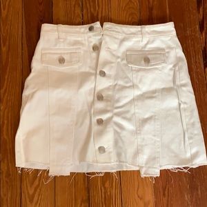 White skirt